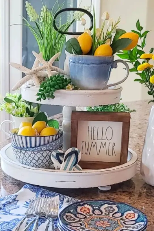 Easy summer decorating ideas for a light and airy home