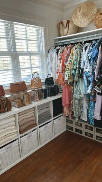 Small Walk-In Closet Layouts That Actually Work (5×5 to 6×8)