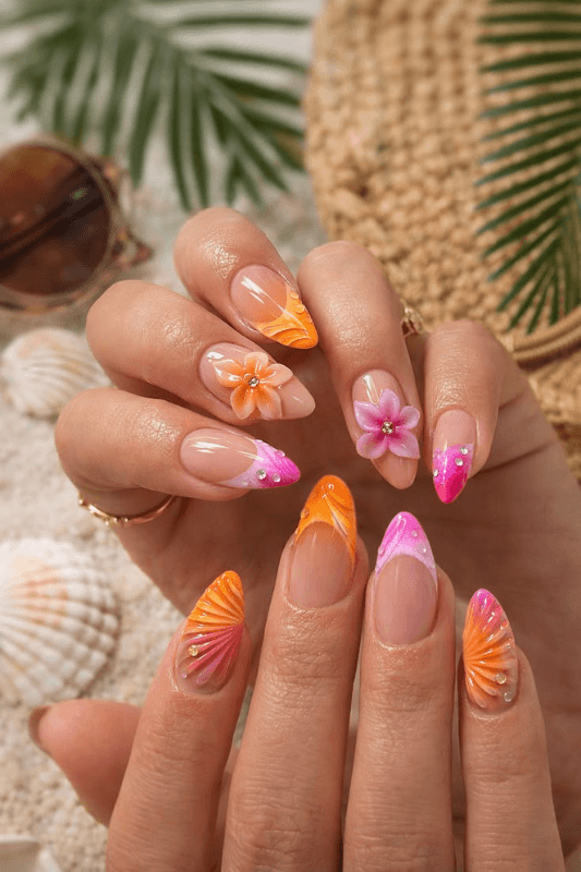 33 Vacation Nail Ideas to Screenshot Before Your Next Trip