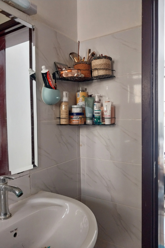 Small Bathroom Wall Storage Ideas: How I Organized My Makeup and Skincare